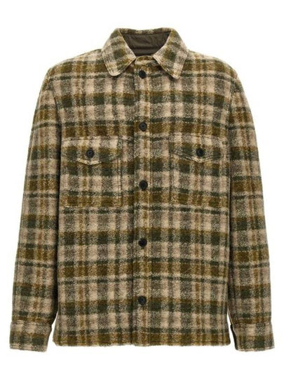 Kevron Check Wool Jacket Green - ISABEL MARANT - BALAAN 2