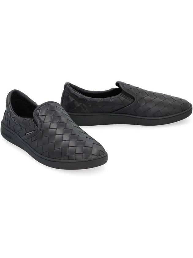 Sawyer Slip on Black - BOTTEGA VENETA - BALAAN 4