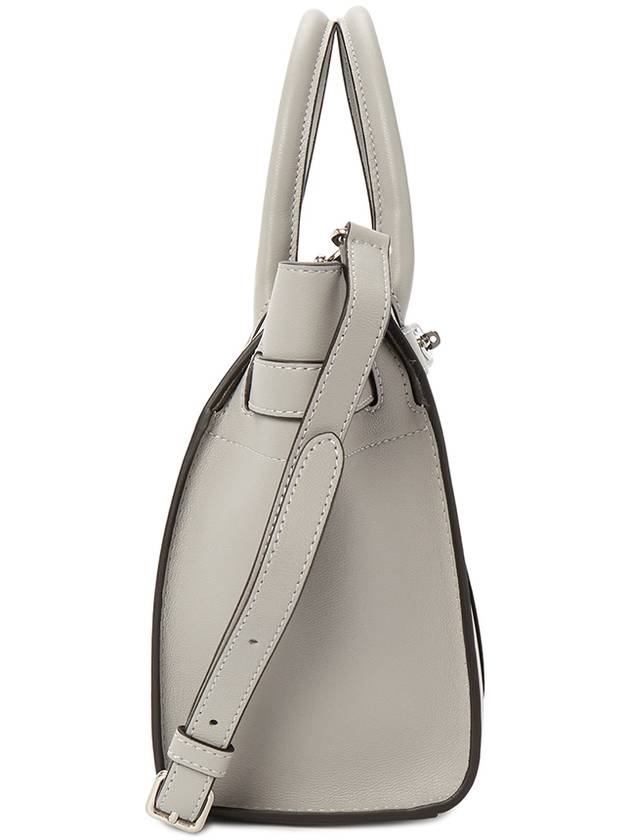 Bayswater Zipped Mini Tote Bag Grey - MULBERRY - BALAAN 4