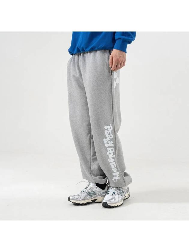 CLOUD LOGO TRAINING PANTS MELANGE - POLYGRAM - BALAAN 5