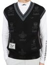 Golf Wear Men s Vest MLM 2C AB01 BLACK - MARK & LONA - BALAAN 6