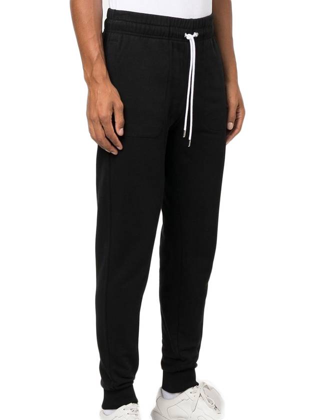 Men's Tricolor Fox Patch Track Pants Black - MAISON KITSUNE - BALAAN 6