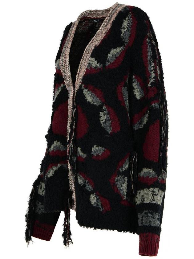 Etro Black Wool Cardigan - ETRO - BALAAN 2