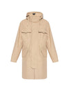 Men's Yael Gabardine Hooded Parka Beige - A.P.C. - BALAAN 1