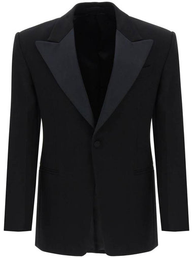 23 fw single-breasted tuxedo blazer FERRAGAMO 1422020761935 002B B0230301831 - SALVATORE FERRAGAMO - BALAAN 1