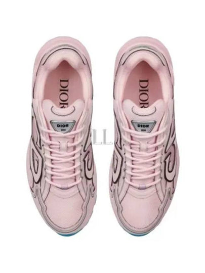 B30 CD Logo Patch Technical Fabric Low Top Sneakers Pink - DIOR - BALAAN 2