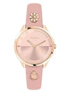 Pin Strap Pink Leather Women s Watch R4251112509 - FURLA - BALAAN 1