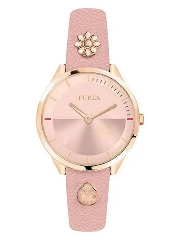 Pin Strap Pink Leather Women s Watch R4251112509 - FURLA - BALAAN 1