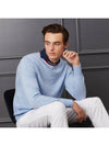 Crew Neck Merino Wool Sweater Sky - G/FORE - BALAAN 3