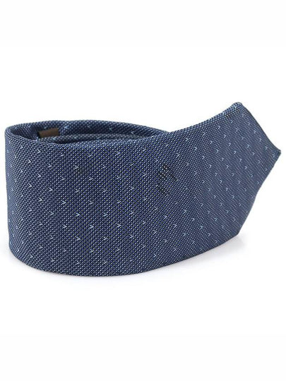 R99494 100 Silk Navy V Pattern UNIFORM Tie - LOUIS VUITTON - BALAAN 2