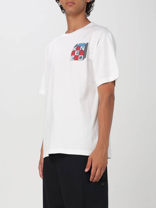 T-shirt Kenzo in cotone con logo - KENZO - BALAAN 3