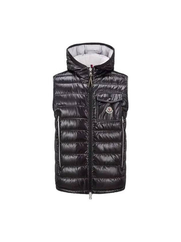 Men's Ragot Down Vest Black - MONCLER - BALAAN 1