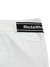 Women s Doing Bootcut Pants 5104LZWP WHITE - BLACK&WHITE - BALAAN 3