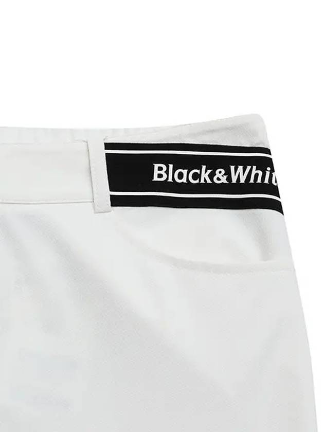 Women s Doing Bootcut Pants 5104LZWP WHITE - BLACK&WHITE - BALAAN 3