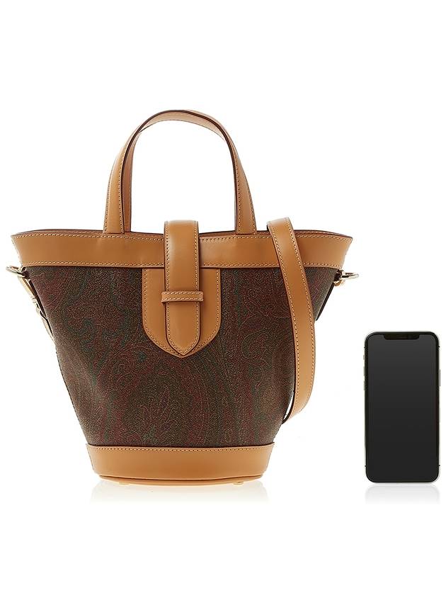 Paisley Tote Bag Brown - ETRO - BALAAN 7