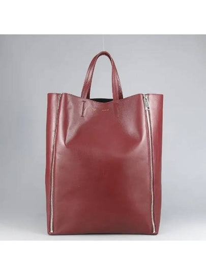 burgundy tote bag - CELINE - BALAAN 2