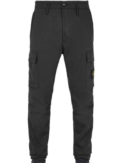 Wappen Patch Cargo Track Pants Black - STONE ISLAND - BALAAN 2