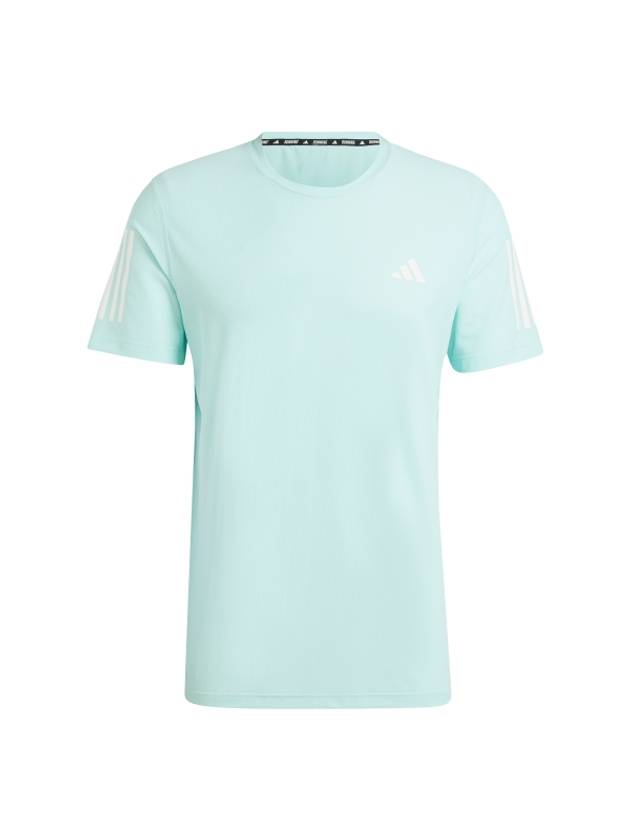 Own The Run Short Slevee T Shirt Semi Flash Aqua - ADIDAS - BALAAN 1