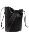 The Bow Calf Bucket Bag Black - ALEXANDER MCQUEEN - BALAAN 2