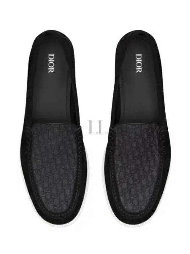 Granville Suede Loafers Black - DIOR - BALAAN 2