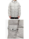 Crinkle Reps Re-Nylon Down Padding Grey - STONE ISLAND - BALAAN 6