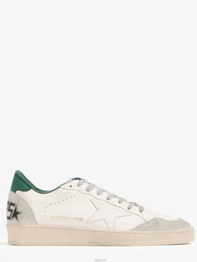 Ball Star Leather Low Top Sneakers White - GOLDEN GOOSE - BALAAN 2