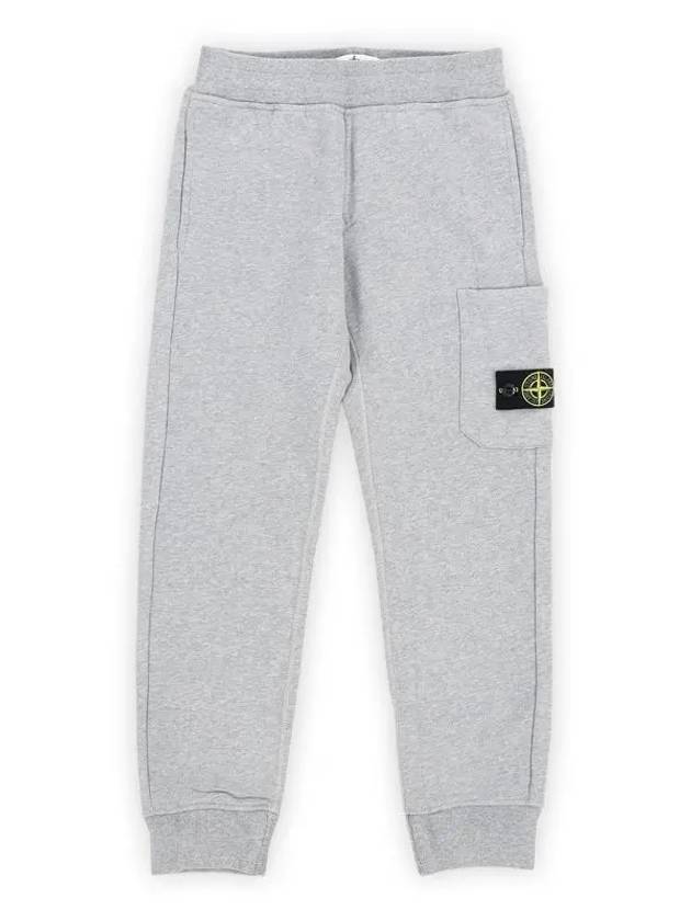 Kids Compass Logo Patch Training Jogger Track Pants Grey - STONE ISLAND - BALAAN 3