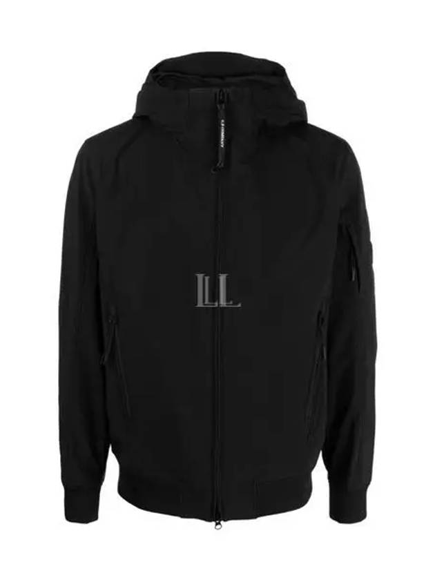 CasualZip-Up Hoodie Black - CP COMPANY - BALAAN 2