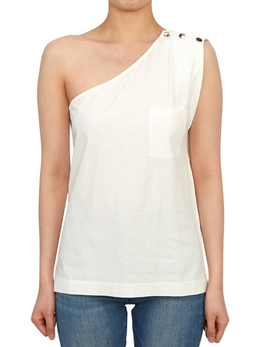 Women's sleeveless t-shirt 2EVB08 V13064 003 - VANESSA BRUNO - BALAAN 2