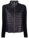 24 Women s Wool Zip up Padded Cardigan 9B00024 M1131 999 - MONCLER - BALAAN 1