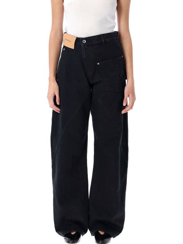 JW Anderson Twisted Workwear Denim Pant - JW ANDERSON - BALAAN 1