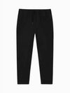 Jeans Essential Slim Drawcord Chino Track Pants Black - CALVIN KLEIN - BALAAN 2