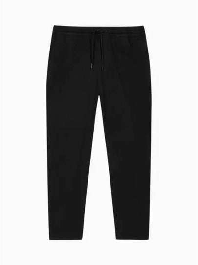 Jeans Essential Slim Drawcord Chino Track Pants Black - CALVIN KLEIN - BALAAN 2