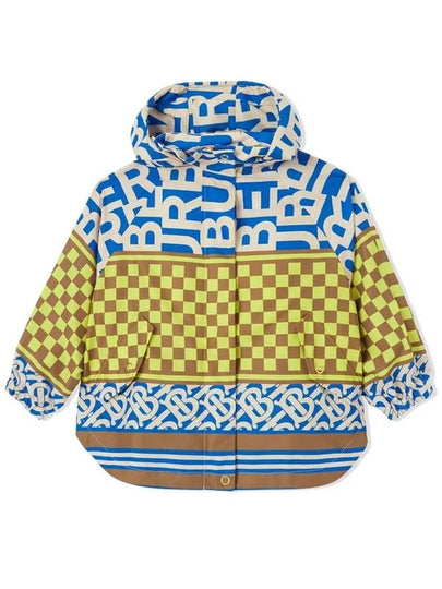 Kids Women s Monogram Print Hooded Jacket 8047988 - BURBERRY - BALAAN 2