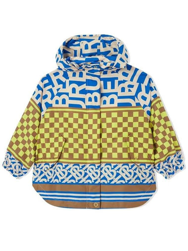 Kids Women s Monogram Print Hooded Jacket 8047988 - BURBERRY - BALAAN 1