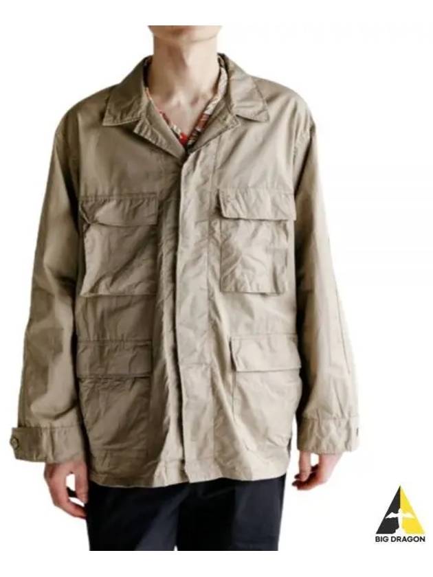 BDU Jacket Khaki High Count Twill 24S1D002 OR173 PB001 - ENGINEERED GARMENTS - BALAAN 1