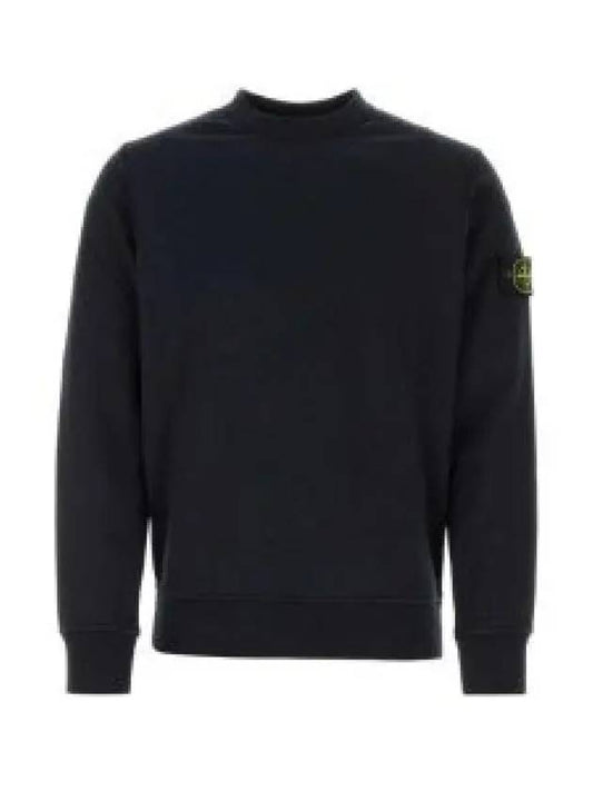 Wappen Patch Garment Dyed Sweatshirt Navy - STONE ISLAND - BALAAN 2