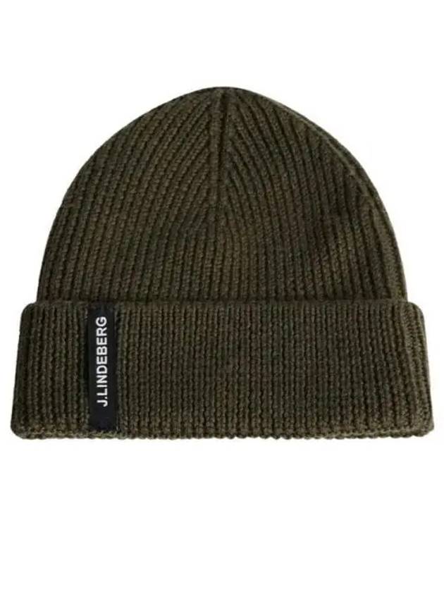 Men's Juan Merino Beanie Green - J.LINDEBERG - BALAAN 1