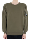 Light Fleece Sweatshirt Green - CP COMPANY - BALAAN 2