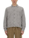 Evening Polo Cardigan Dust Melange - OUR LEGACY - BALAAN 3