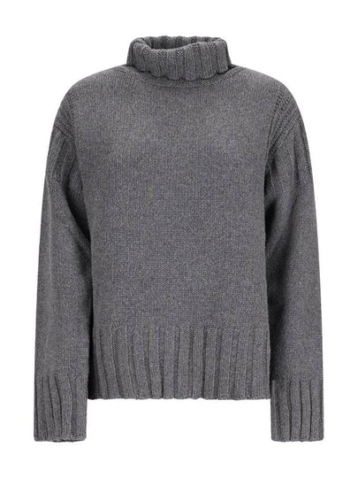 Sweater J40GP0019J13207030 AI23 MEDIUM GRAY - JIL SANDER - BALAAN 2