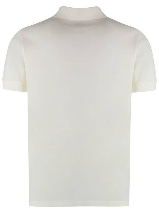 Men's Stripe Detail PK Shirt White - PAUL SMITH - BALAAN 3