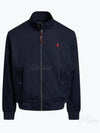 Embroidered Pony Logo Zip Up Jacket Navy - POLO RALPH LAUREN - BALAAN 2