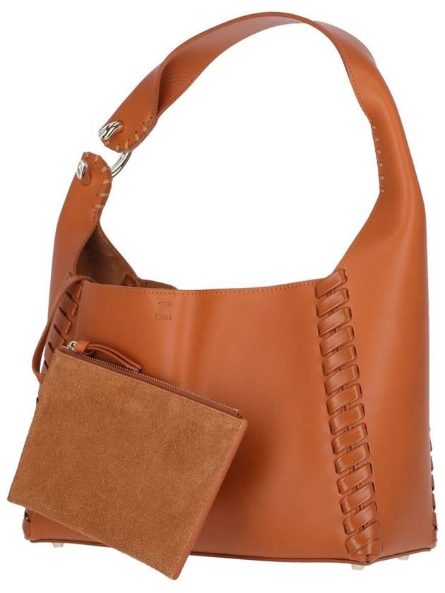 Mate Calfskin Shoulder Bag Brown - CHLOE - BALAAN 3