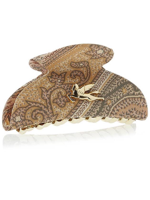 Profumi Fabric Acetate Hair Clip Beige - ETRO - BALAAN 4