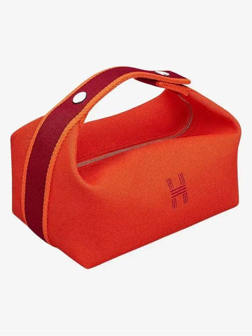 Small Breed a Brac Case Canvas Orange P - HERMES - BALAAN 1