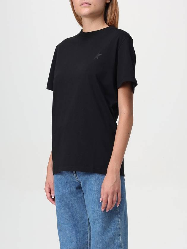 Black Star Collection Short Sleeve T-Shirt Black - GOLDEN GOOSE - BALAAN 4