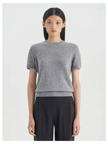 Women s Feather Cashmere Basic T Shirt Gray Domestic Product GM0024081381660 - THEORY - BALAAN 1