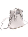 5AC Classic Baby Shoulder Bag White - MAISON MARGIELA - BALAAN 4