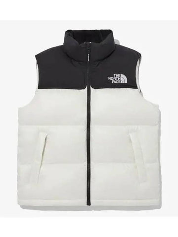 The North Face NV1DQ51K White Label Novelty Nuptse Down Vest - THE NORTH FACE - BALAAN 1